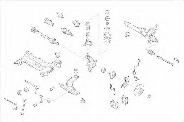 Imagine Directie ZF Parts SKODA-OCTAV-FZ001