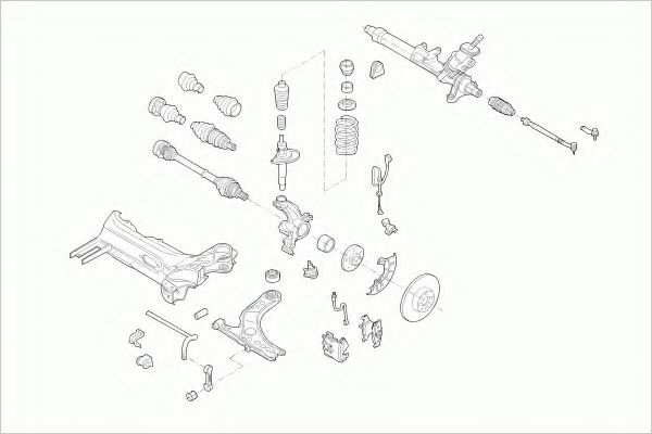 Imagine Directie ZF Parts VW-GOLF-FZ025