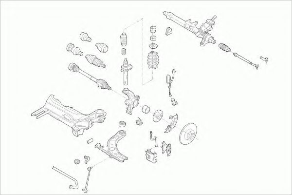 Imagine Directie ZF Parts VW-GOLF-FZ039