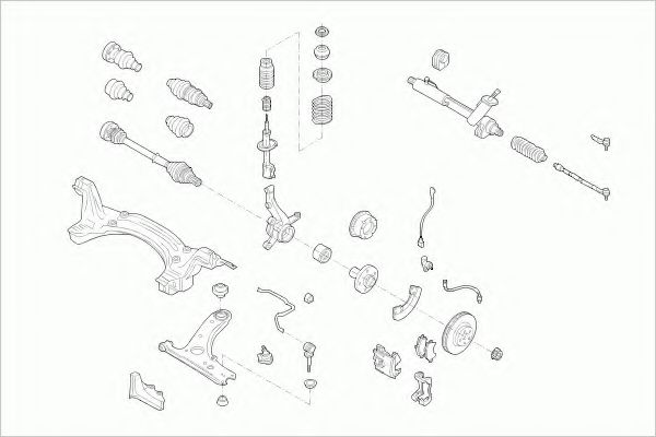 Imagine Directie ZF Parts VW-LUPO-FZ002