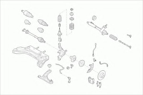 Imagine Directie ZF Parts VW-LUPO-FZ003