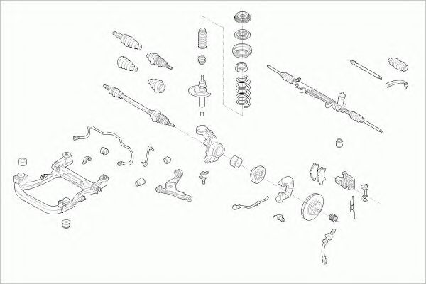 Imagine Directie ZF Parts VW-MULTI-FZ001