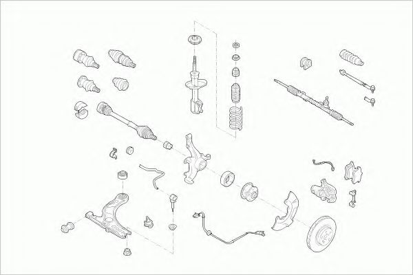 Imagine Directie ZF Parts VW-PASSA-FZ009