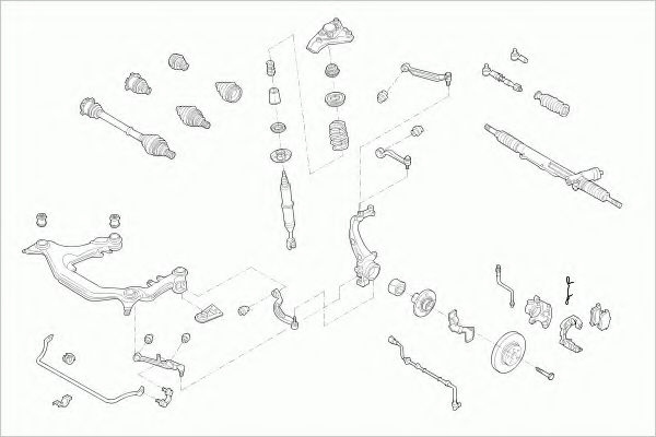 Imagine Directie ZF Parts VW-PASSA-FZ029