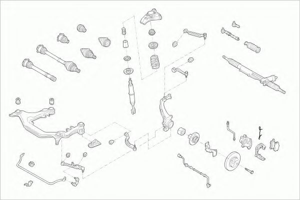 Imagine Directie ZF Parts VW-PASSA-FZ031