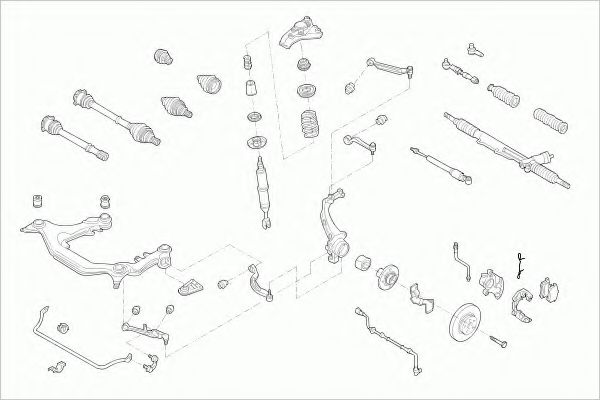 Imagine Directie ZF Parts VW-PASSA-FZ035