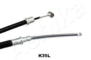 Imagine Cablu, frana de parcare ASHIKA 131-0K-K35L