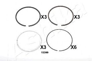 Imagine Segment piston ASHIKA 34-12300