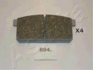 Imagine set placute frana,frana disc ASHIKA 50-08-894