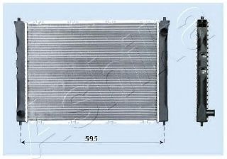 Imagine Radiator, racire motor ASHIKA RDA012042