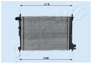 Imagine Radiator, racire motor ASHIKA RDA053066