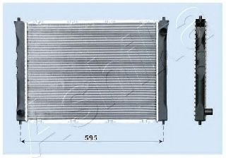 Imagine Radiator, racire motor ASHIKA RDA192004