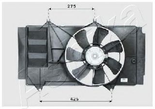 Imagine Ventilator, radiator ASHIKA VNT151829