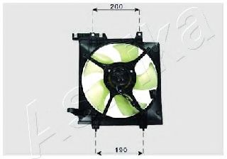 Imagine Ventilator, radiator ASHIKA VNT241010