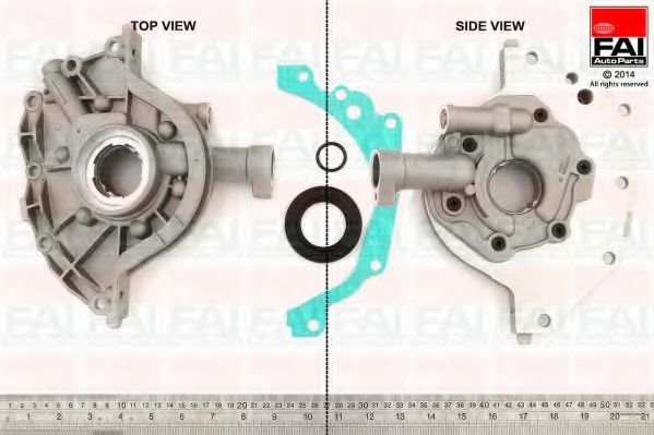 Imagine Pompa ulei FAI AutoParts OP240