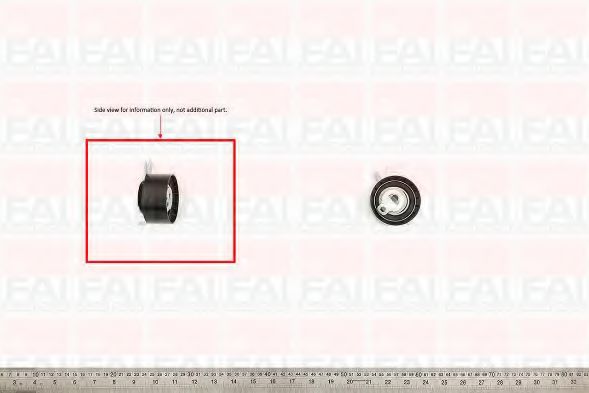 Imagine rola intinzator,curea distributie FAI AutoParts T1168