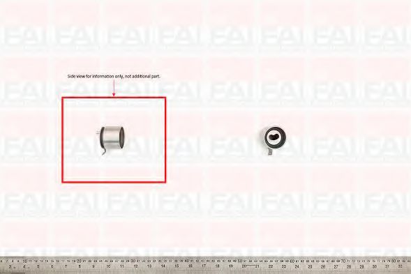 Imagine rola intinzator,curea distributie FAI AutoParts T9267