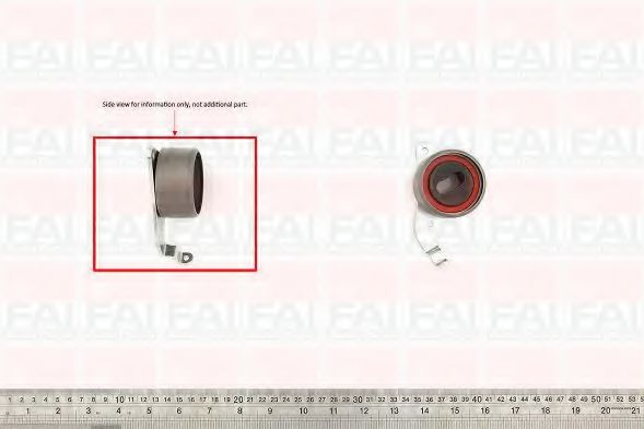 Imagine rola intinzator,curea distributie FAI AutoParts T9325