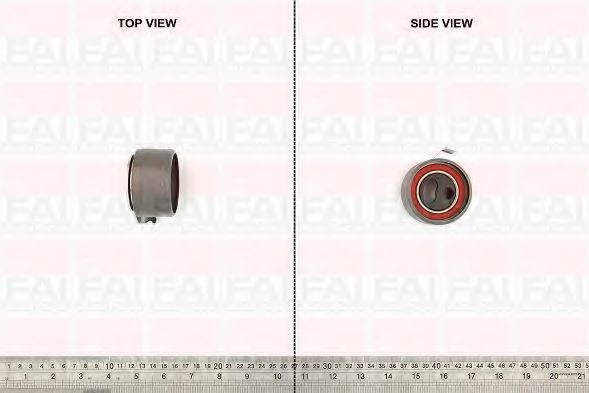 Imagine rola intinzator,curea distributie FAI AutoParts T9837