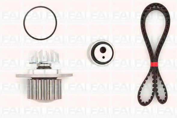 Imagine Set pompa apa + curea dintata FAI AutoParts TBK08-2492