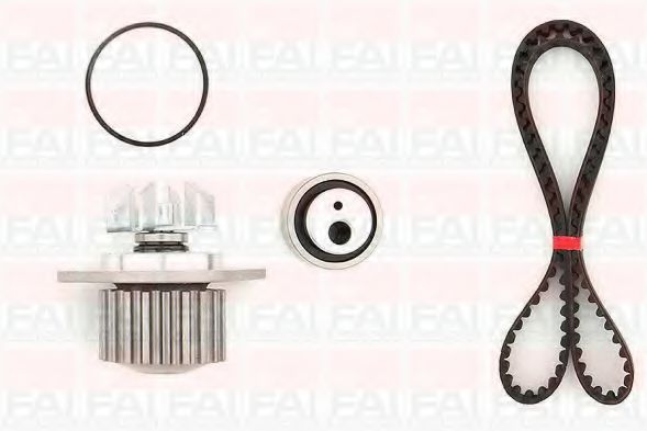 Imagine Set pompa apa + curea dintata FAI AutoParts TBK09-2492