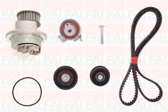 Imagine Set pompa apa + curea dintata FAI AutoParts TBK106-6241