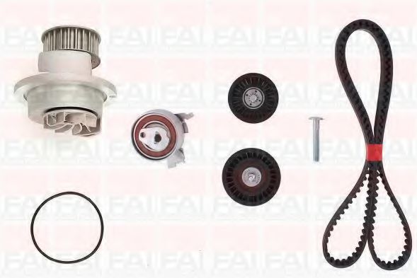 Imagine Set pompa apa + curea dintata FAI AutoParts TBK156-6241