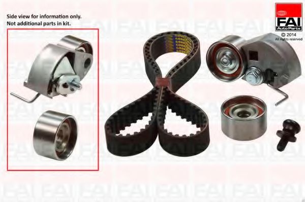 Imagine Set curea de distributie FAI AutoParts TBK225