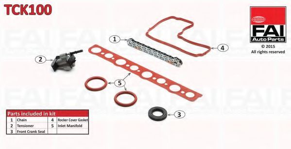Chit lant de distributie FAI AutoParts TCK100