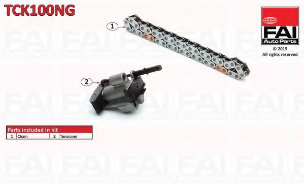 Chit lant de distributie FAI AutoParts TCK100NG