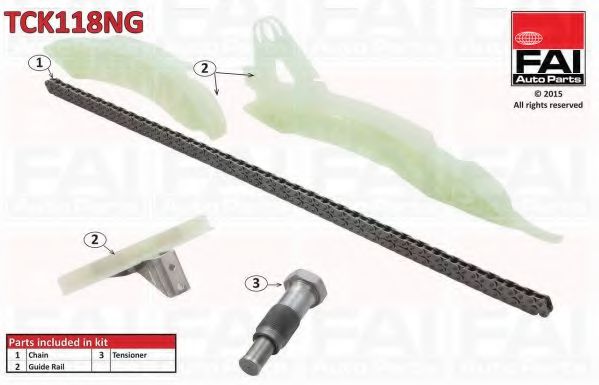 Chit lant de distributie FAI AutoParts TCK118NG