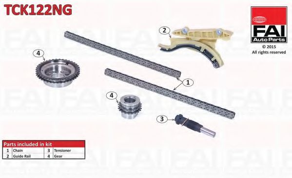 Chit lant de distributie FAI AutoParts TCK122NG
