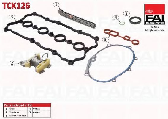 Chit lant de distributie FAI AutoParts TCK126