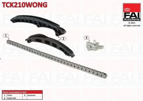 Chit lant de distributie FAI AutoParts TCK210WONG