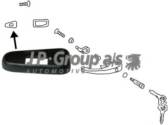 Maner usa JP GROUP 8187150302
