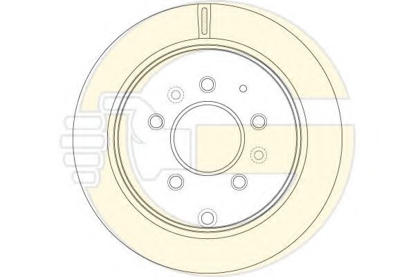 Imagine Disc frana GIRLING 6062912