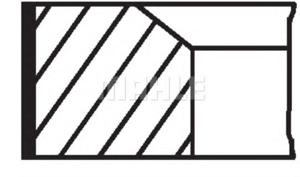 Imagine Set segmenti piston MAHLE ORIGINAL 001 01 V0