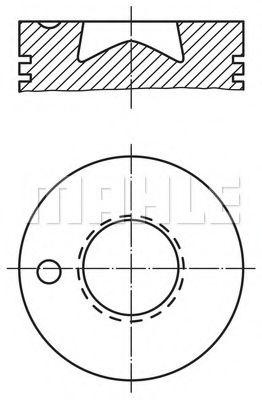 Imagine Piston MAHLE ORIGINAL 001 08 00