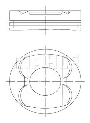 Imagine Piston MAHLE ORIGINAL 001 14 00