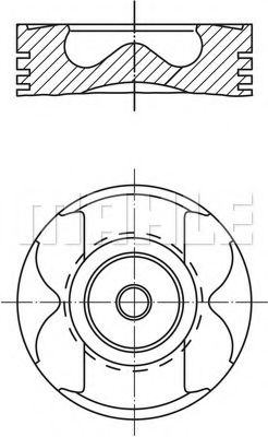 Imagine Piston MAHLE ORIGINAL 001 36 02