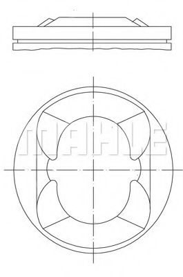 Imagine Piston MAHLE ORIGINAL 001 38 00