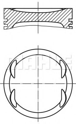 Imagine Piston MAHLE ORIGINAL 001 41 00