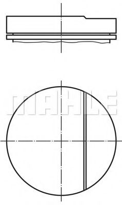 Imagine Piston MAHLE ORIGINAL 001 58 00