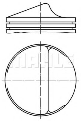 Imagine Piston MAHLE ORIGINAL 001 68 00