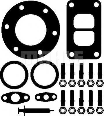 Imagine Set montaj, turbocompresor MAHLE ORIGINAL 001 TA 14625 000