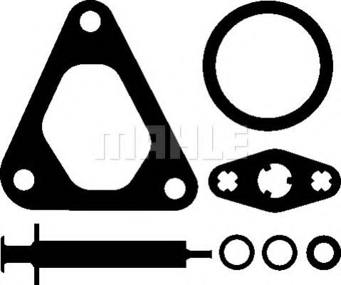 Imagine Set montaj, turbocompresor MAHLE ORIGINAL 001 TA 15172 000