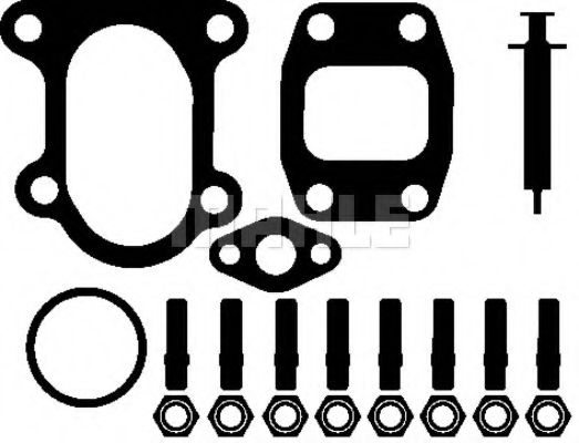 Set montaj, turbocompresor MAHLE ORIGINAL 001 TA 17009 000