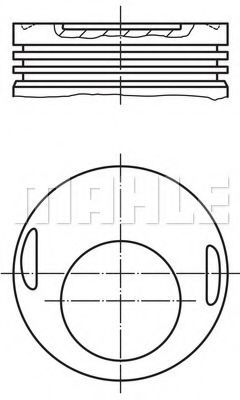 Imagine Piston MAHLE ORIGINAL 002 15 00