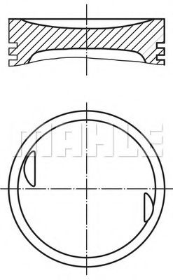 Imagine Piston MAHLE ORIGINAL 002 27 01