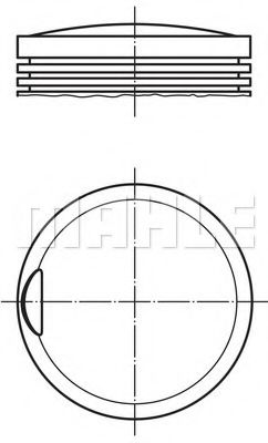 Imagine Piston MAHLE ORIGINAL 002 28 00